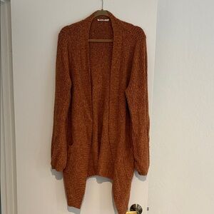 Marine Layer Warm Cinnamon Cardigan